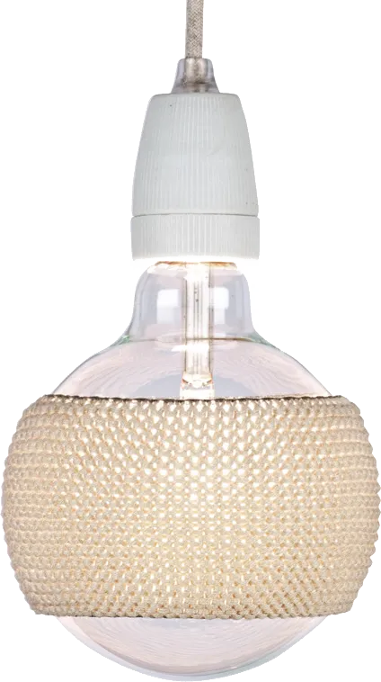 LampSleeve Latte Brown – aan