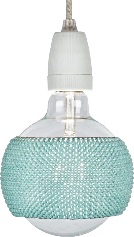 LampSleeve Vintage Blue – aan