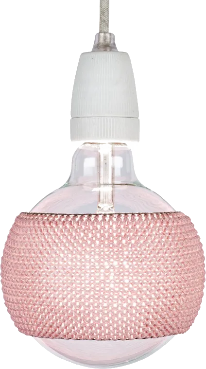 LampSleeve Vintage Pink – aan