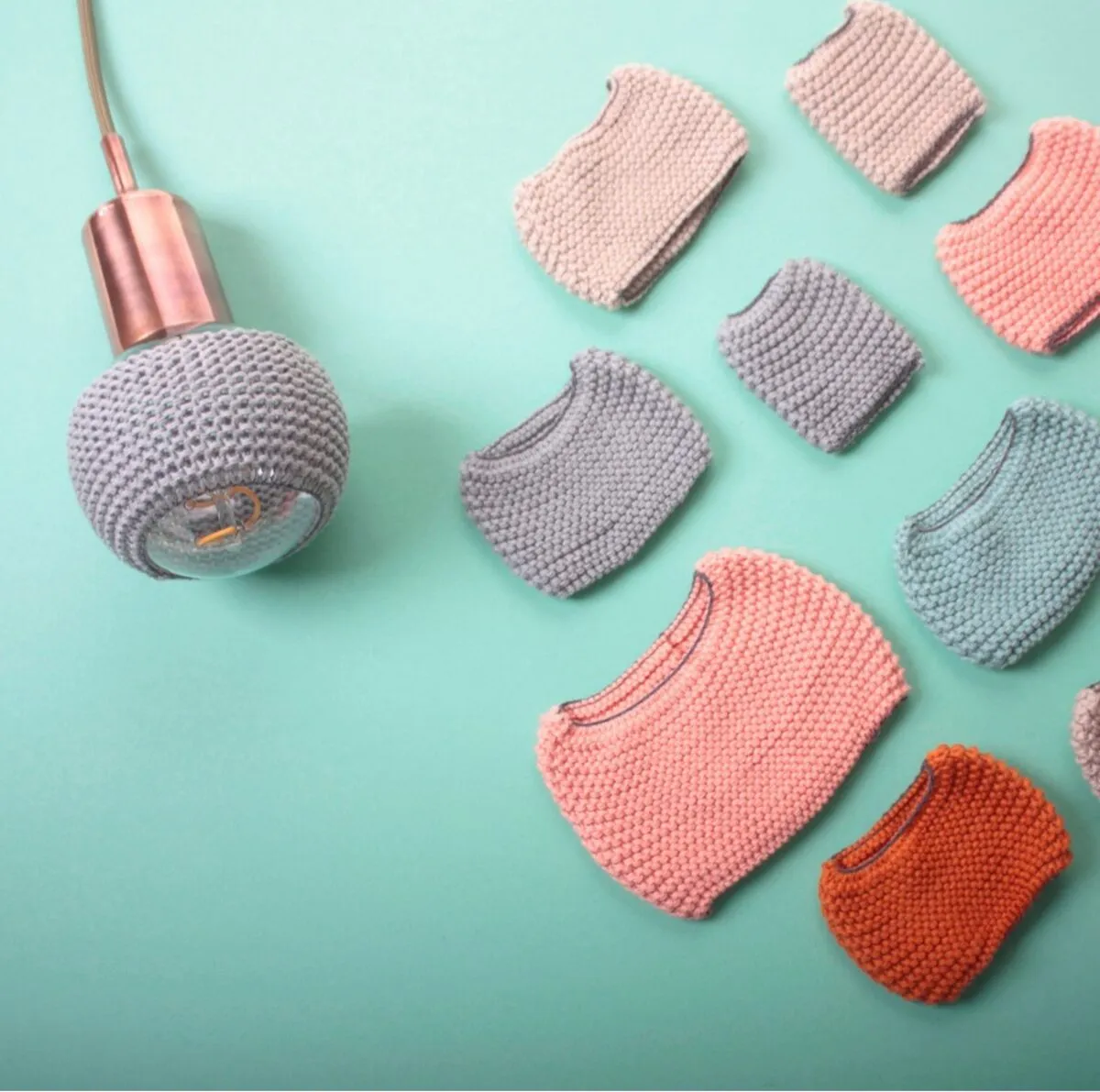 LampSleeve kleurenpalet flatlay